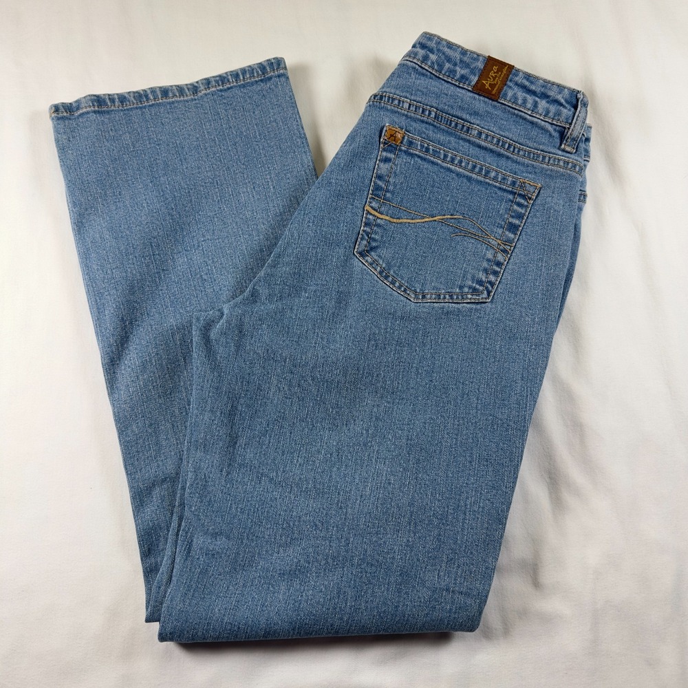 Wrangler Aura Bootcut Jeans Women's 10R Short Length Western Blue Denim Rodeo